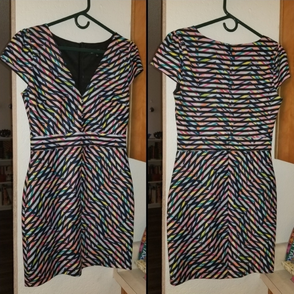 Colorful Bodycon Mini Dress